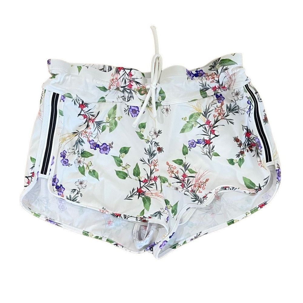 Athleta white floral shirts size medium - Picture 4 of 6